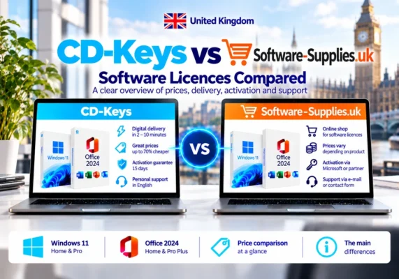 Cd Keys Vs Software Supplies Uk - Cd-Keys Vs Software Supplies Uk: Softwarelicenties Vergeleken (2026)